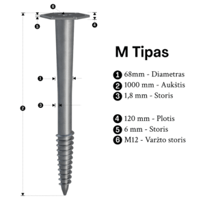 sraigtinis polis m 1000mm 04